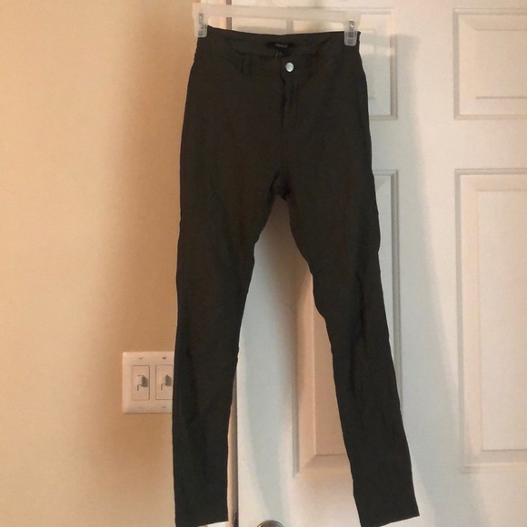 Olive Jeggings - Picture 1 of 2